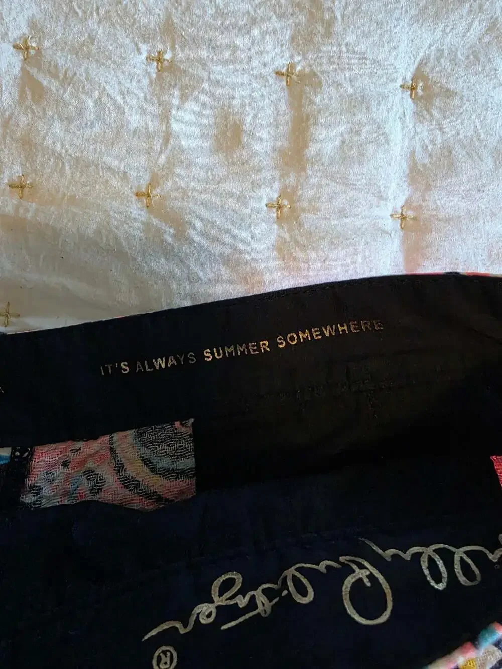 Lilly Pulitzer The Buttercup Short Size 2 Navy Floral Pattern